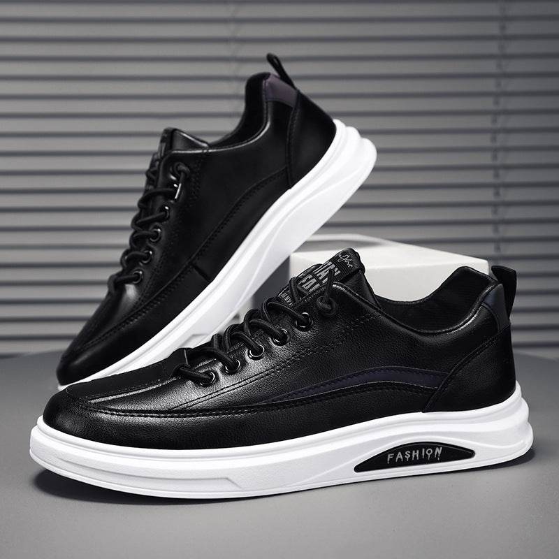 Men's Breathable Versatile Low-Top Sneakers Black
