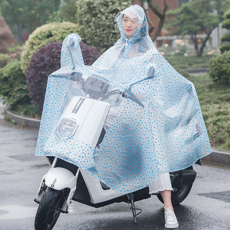 Electric Bicycle Raincoat For Men And Women 5 Style