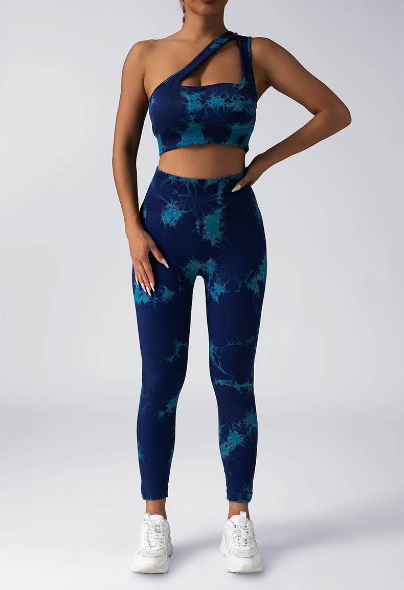 3PACK Tie-dye Yoga Pants Seamless Yoga Pants - La Gaelliance DG ESsence