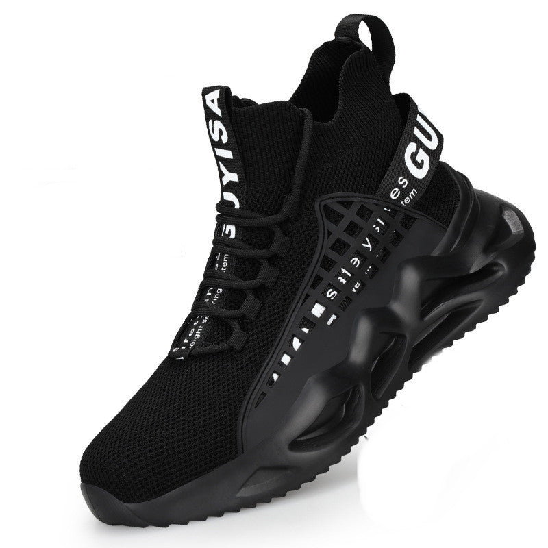 Men's Breathable Anti-smash And Anti-puncture Safety Shoes M0202