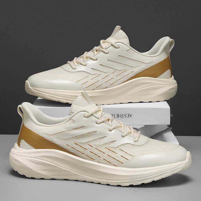 Lightweight Soft Sole Sneaker Male Beige