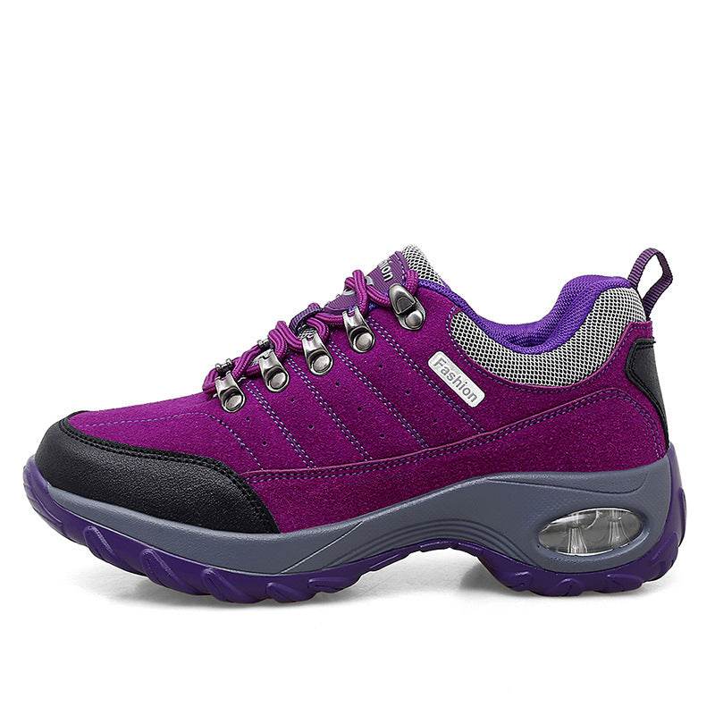 Sneakers Air Cushion Sole Casual Shoes Purple