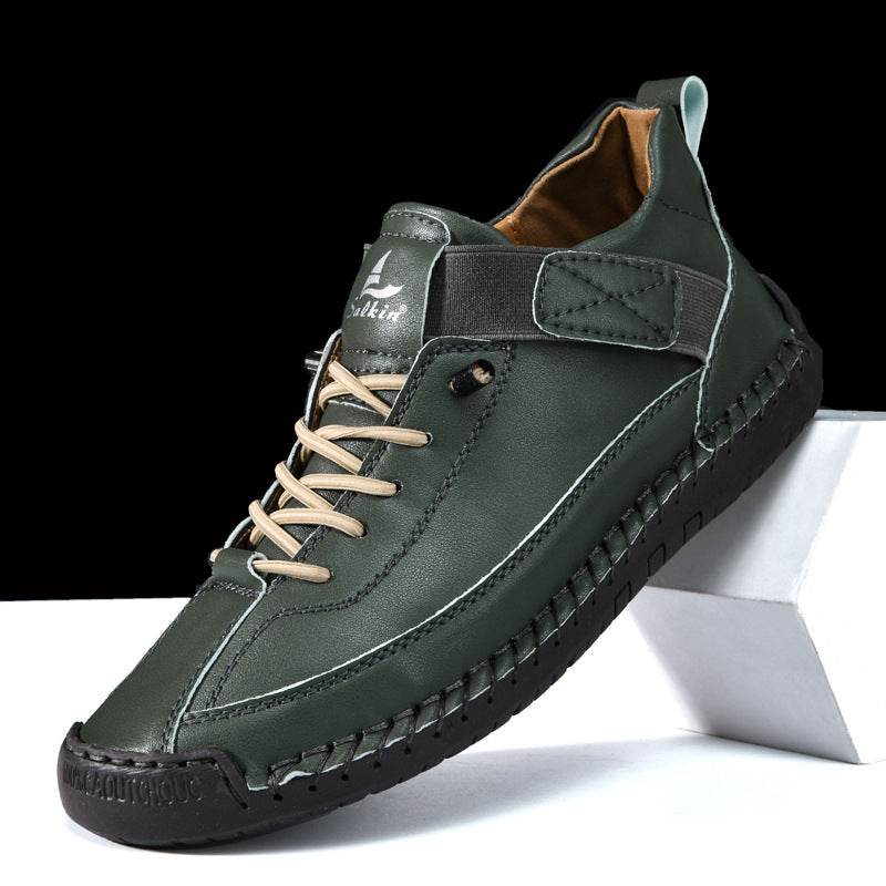 Same Olive Green Outdoor All-match Casual Shoes