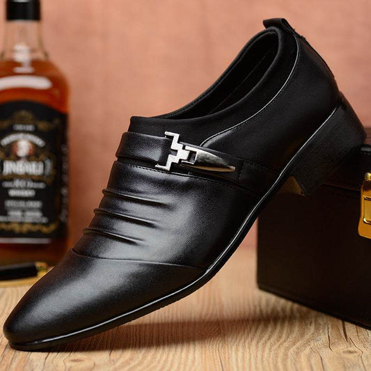 new winter shoes business casual shoes British fashion pointed shoes 4647 large yards