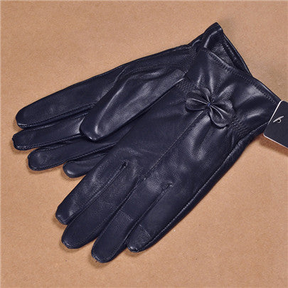 Woman Gloves Sapphire