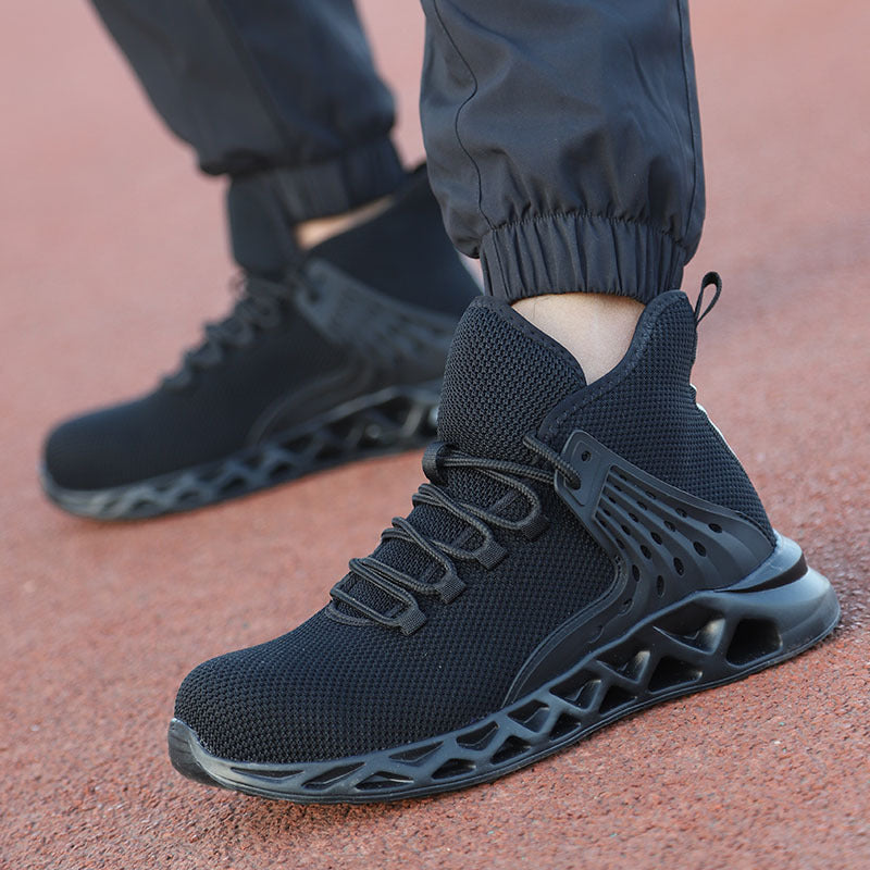 Four Seasons Safety Shoes Steel Toe Anti-smash And Anti-stab Work Shoes