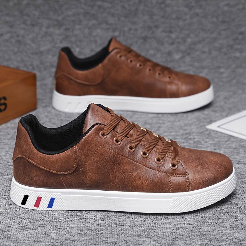 Men's Casual Student Board Shoes Trend H02 Brown