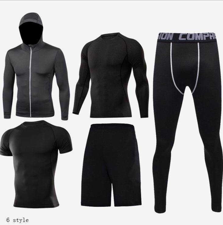 Fitness clothing suit basketball tights 6 style
