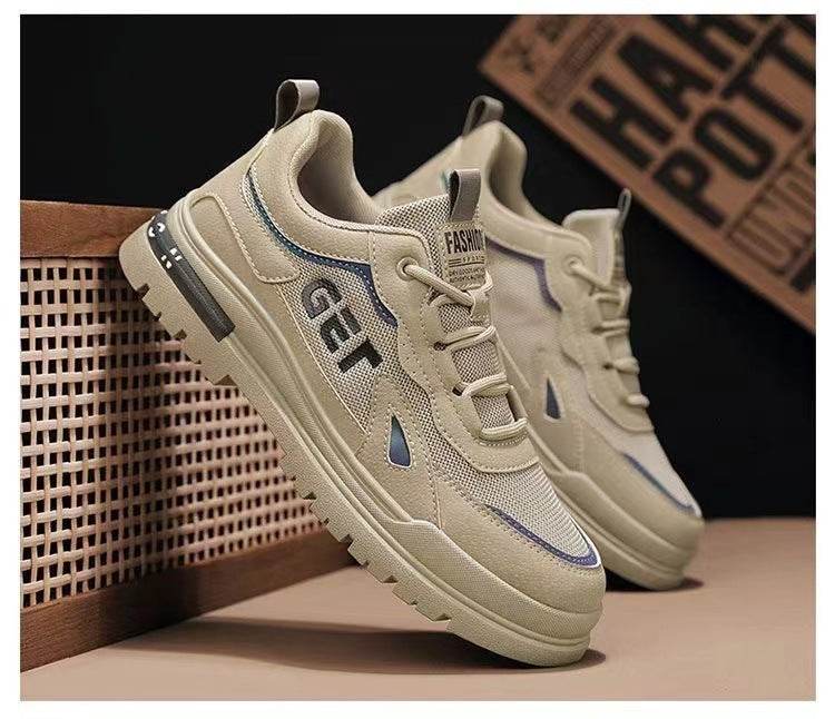 Soft Bottom Men's New Breathable Labor Protection Shoes Khaki