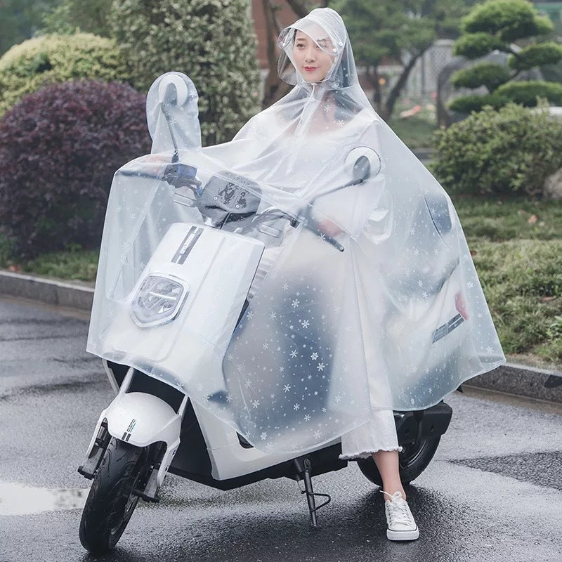 Electric Bicycle Raincoat For Men And Women 3 Style