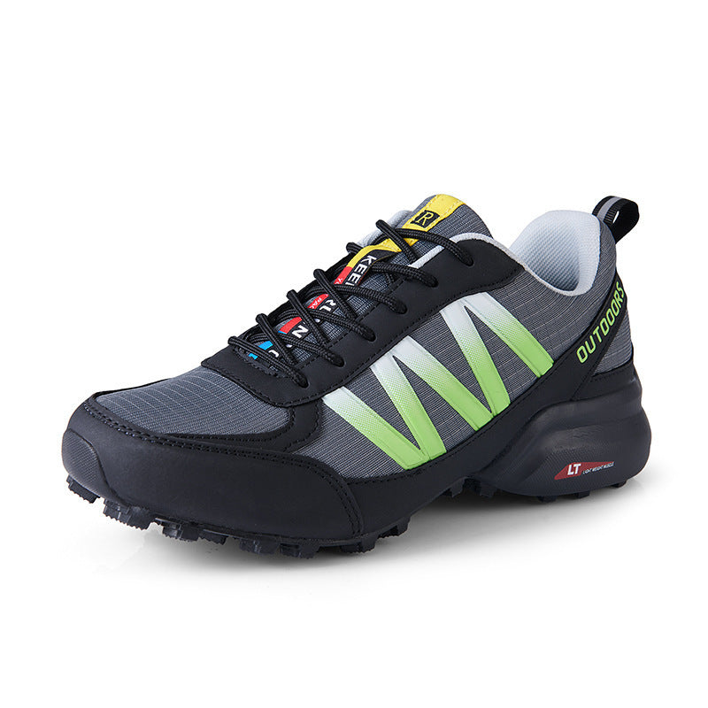Mountaineering Rock Climbing Hiking Casual Sneaker K200 Gray Green