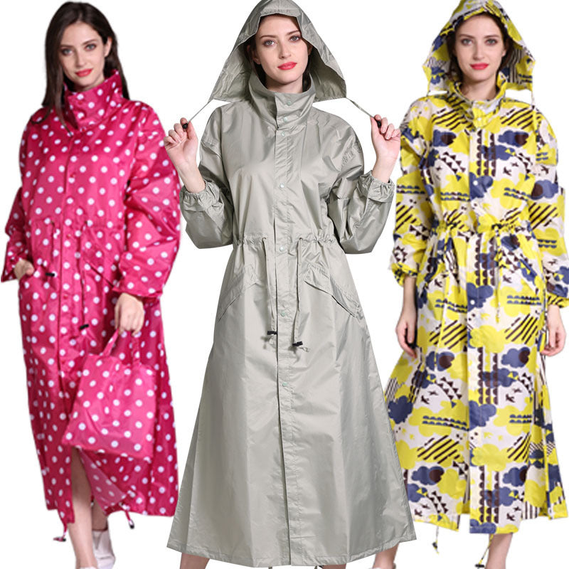 Extended Fashion Lightweight Large Size Sealing Raincoat