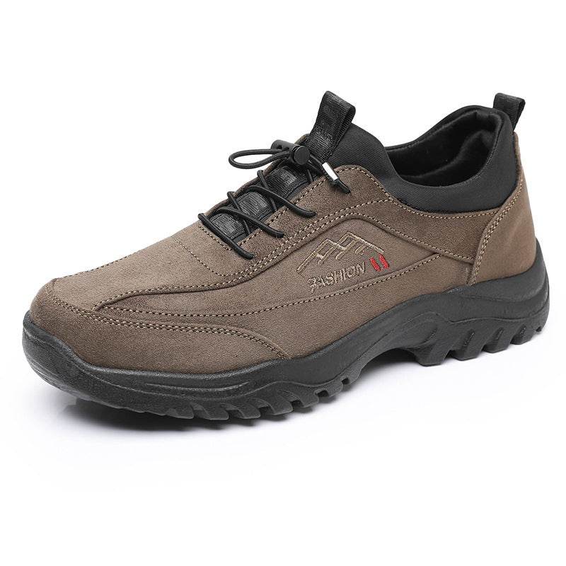 Outdoor Sports And Casual Soft Bottom Non-slip Shoes Men Brown