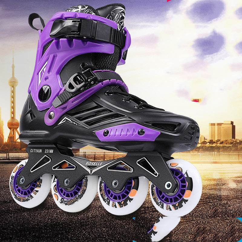 Inline Skates For Men And Women Purple