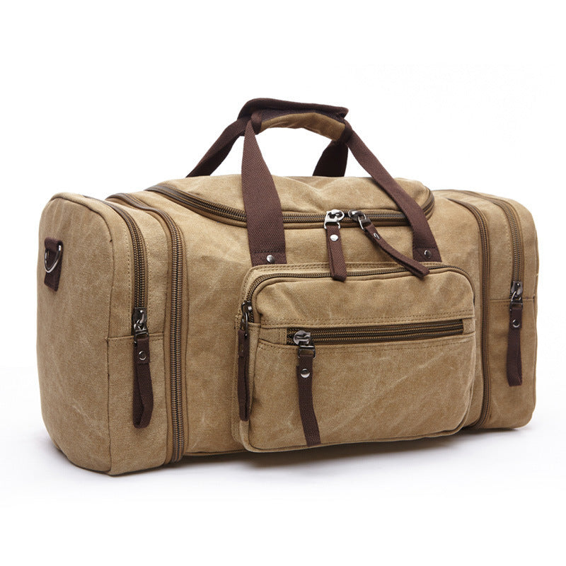 Canvas travel bag Khaki