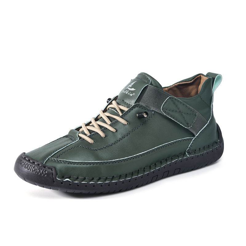 Same Olive Green Outdoor All-match Casual Shoes Olive Green