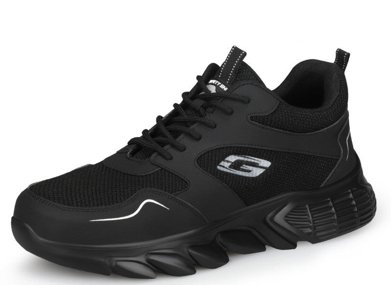 Men's Breathable Anti-smashing And Anti-puncture Safety Shoes 9 Style