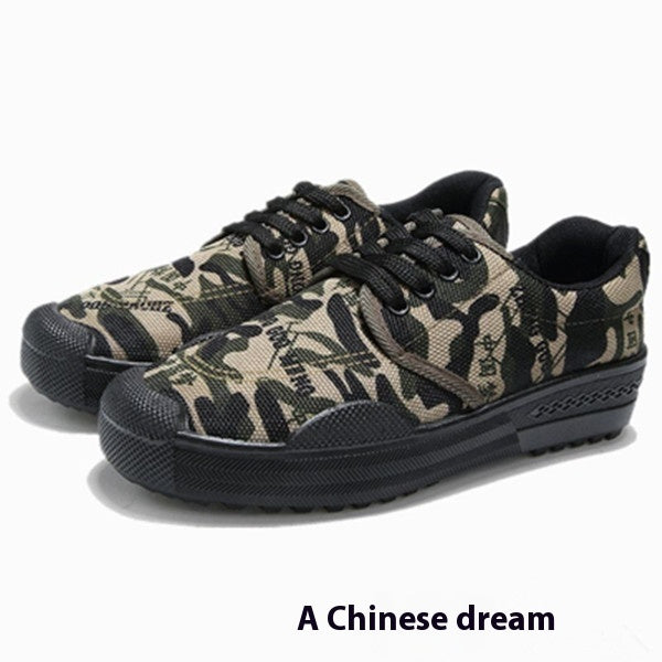 Men's Training Shoes Construction Site Labor Work Safety Shoes Chinese Dream