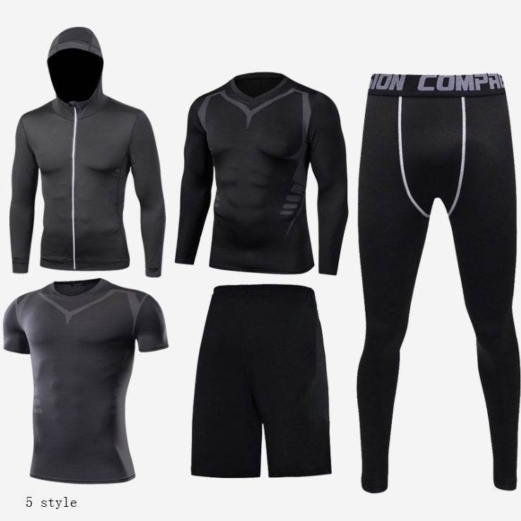Fitness clothing suit basketball tights 5 style