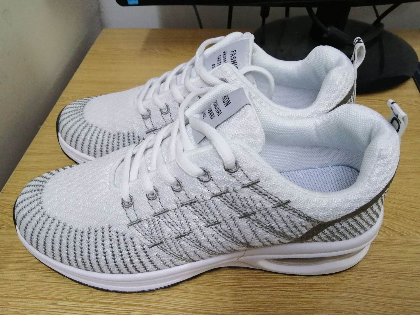New Sports Shoes Casual Mesh Breathable Fitness Women's Shoes 861white 41