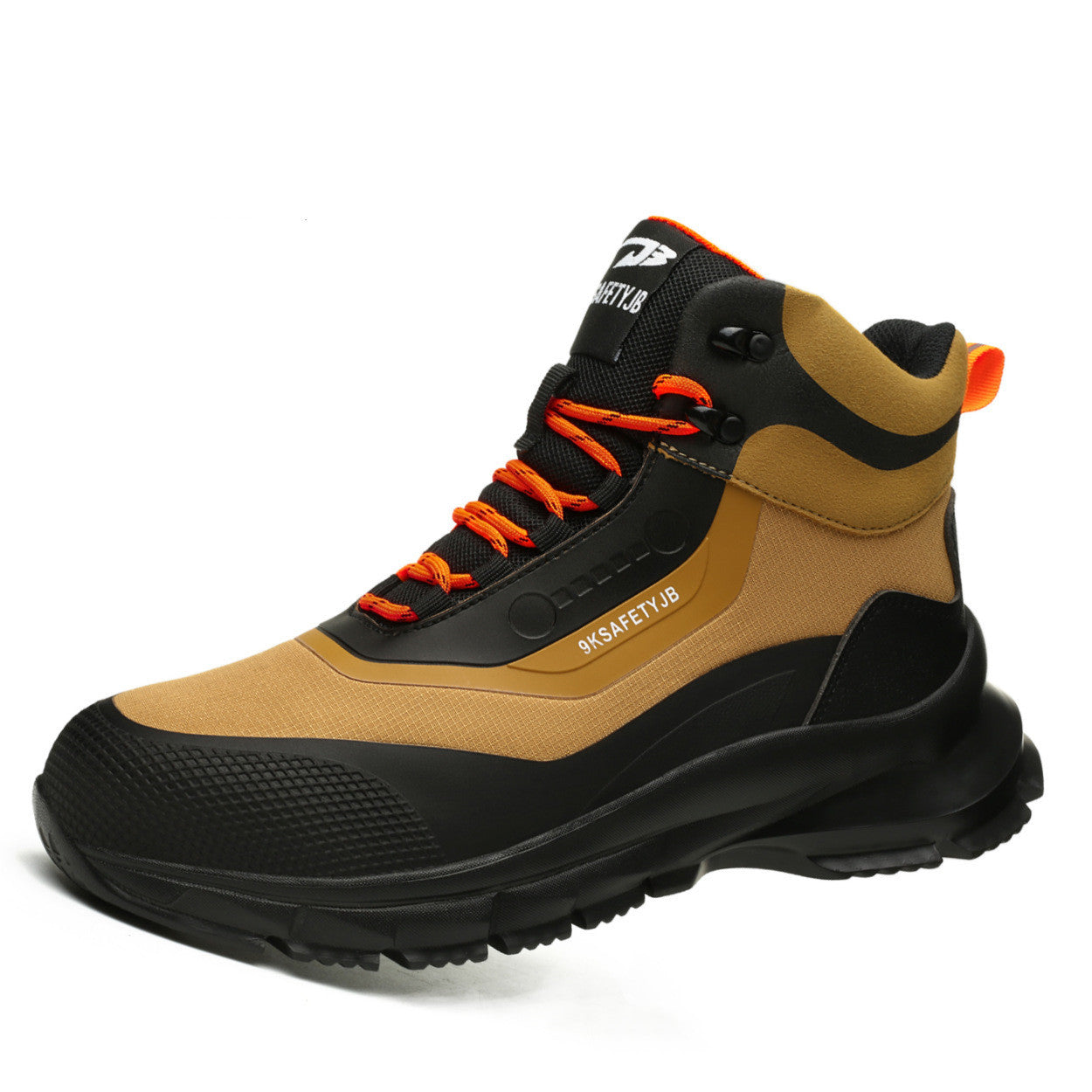 High-top Safety Boots Smash And Pierce Resistant Steel Tips 925 Yellow