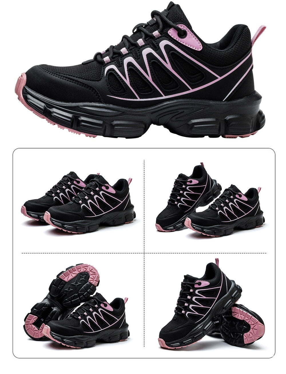 Shoes Anti-smashing And Anti-penetration Steel Toe Cap Work Shoes Safety Protection Women's Labor Protection Shoes Lightweight