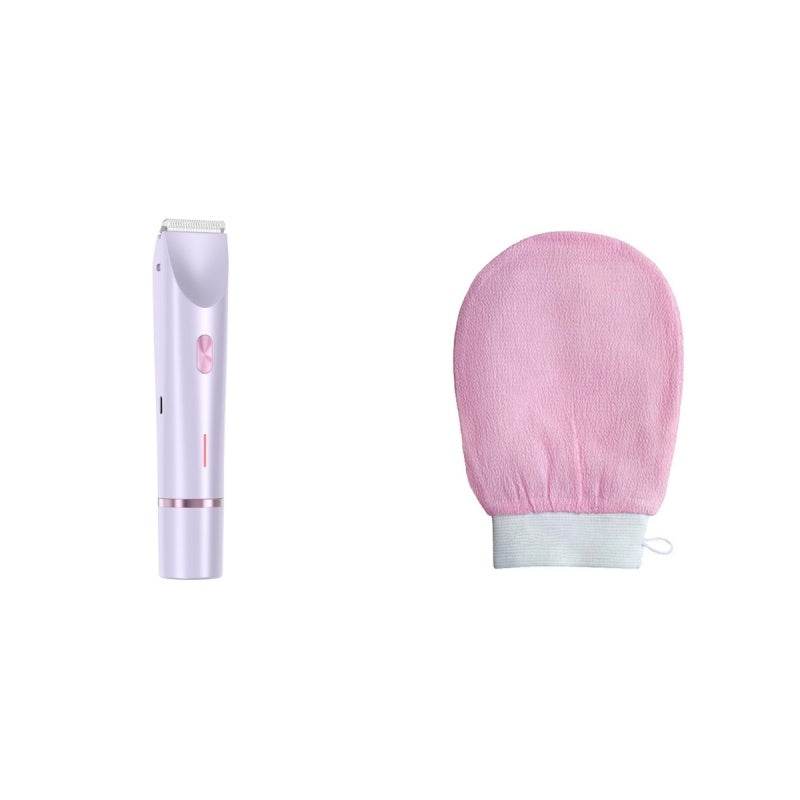 2 In 1 Hair Remover Women's Double Head Shaver Private Pubic Hair Trimmer Electric Razor Wet Dry Electric Body Hair - La Gaelliance DG ESsence
