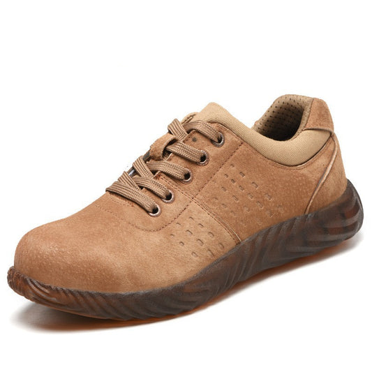 Soft-soled Beef Tendon Bottom Wear-resistant Safety Shoes
