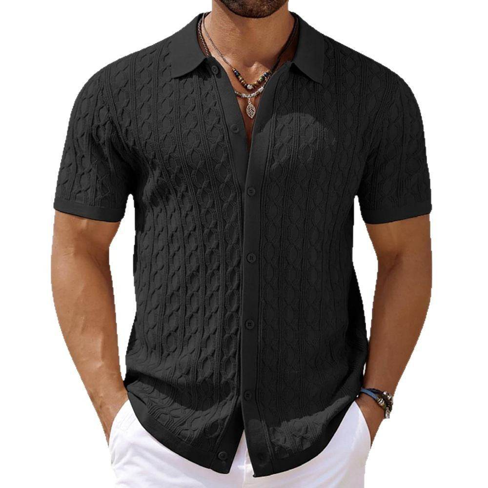 Summer Short-sleeved Men's Clothing European And American