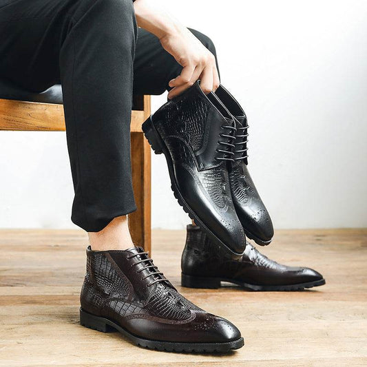 Doc Martens For Men Comfortable Breathable Cowhide