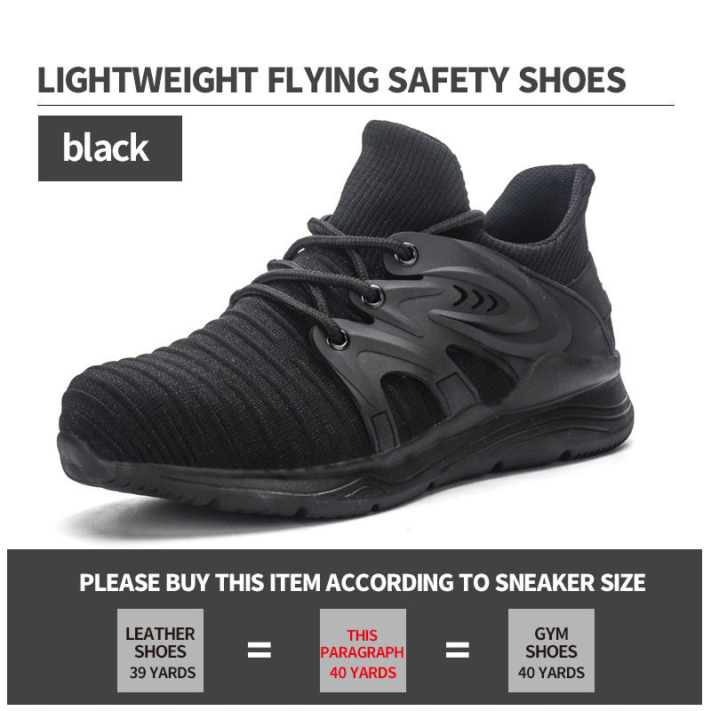 Fly-woven safety shoes 1Style