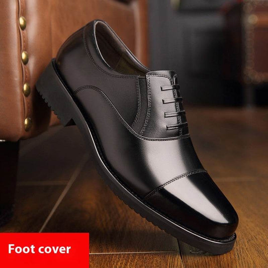 Business Formal Wear Three Section Leather Shoes