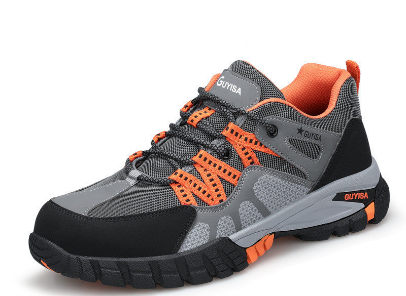 Men's Breathable Anti-smashing And Anti-puncture Safety Shoes 1 Style