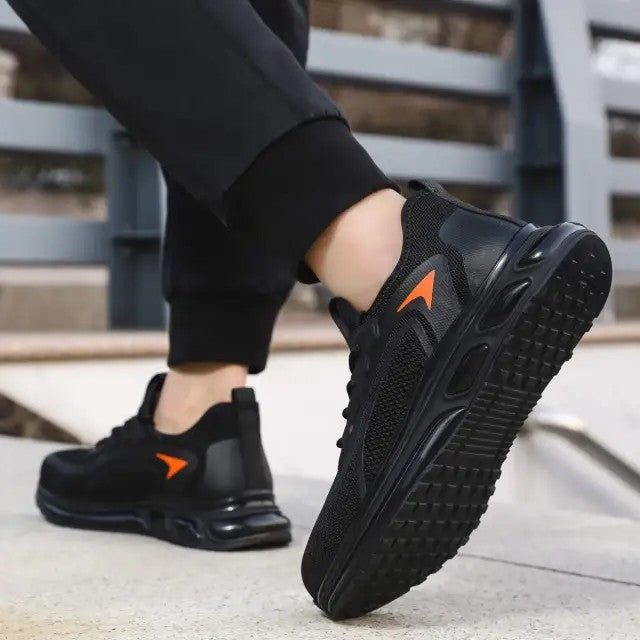 Men's Puncture Resistant Safety Shoes Are Lightweight And Comfortable C0292