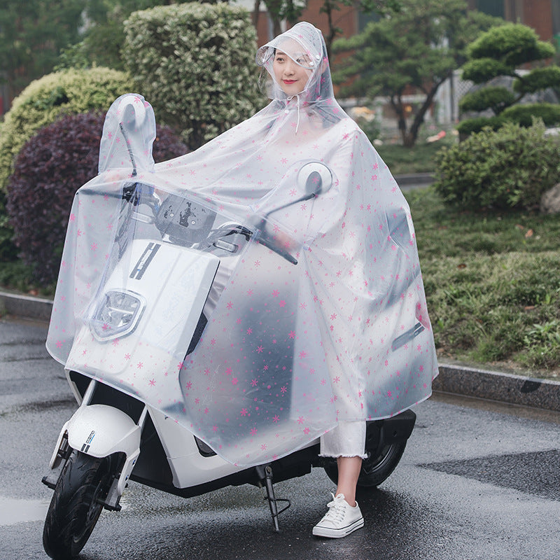 Electric Bicycle Raincoat For Men And Women 4 Style