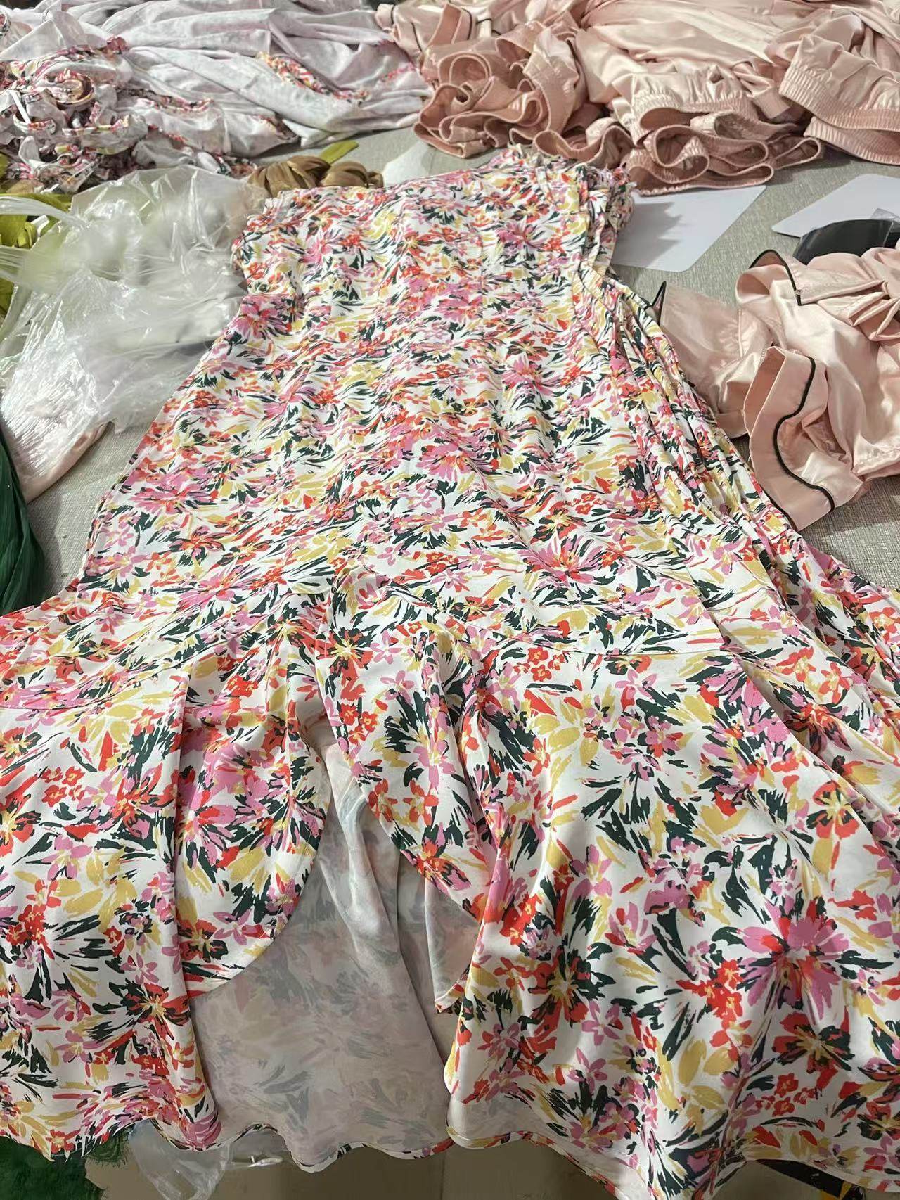 Fashion Printing Sleeveless Elegant Dress Women