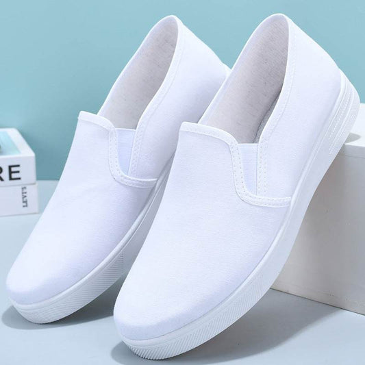 White Work Nurse Shoes Slip-on Non-slip Wear-resistant