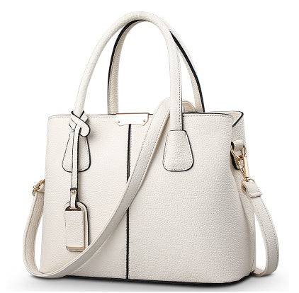 Europe And America Female Shoulder Messenger Bag Beige