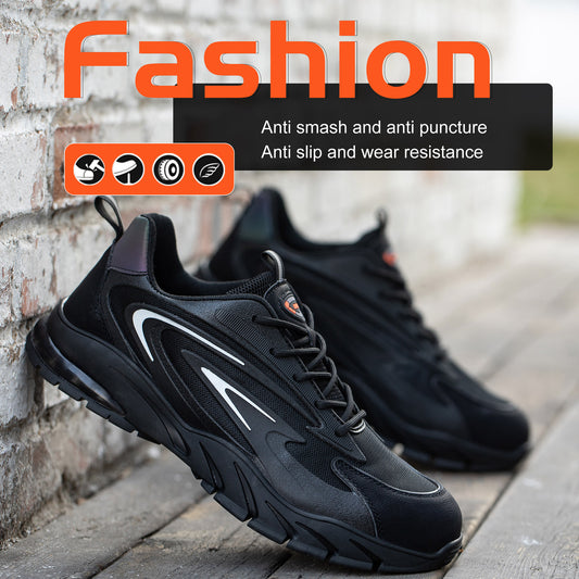 Anti-smashing And Anti-stab Safety Shoes Men's Breathable