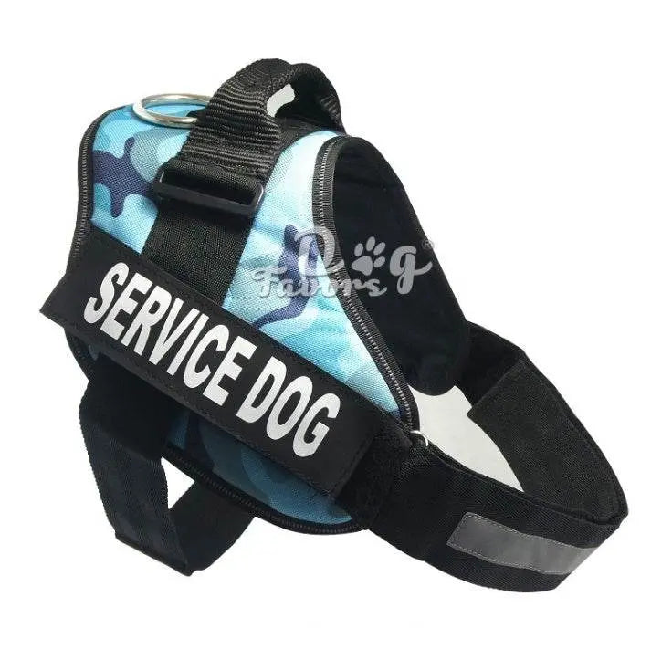 Chest strap Navy blue camouflage