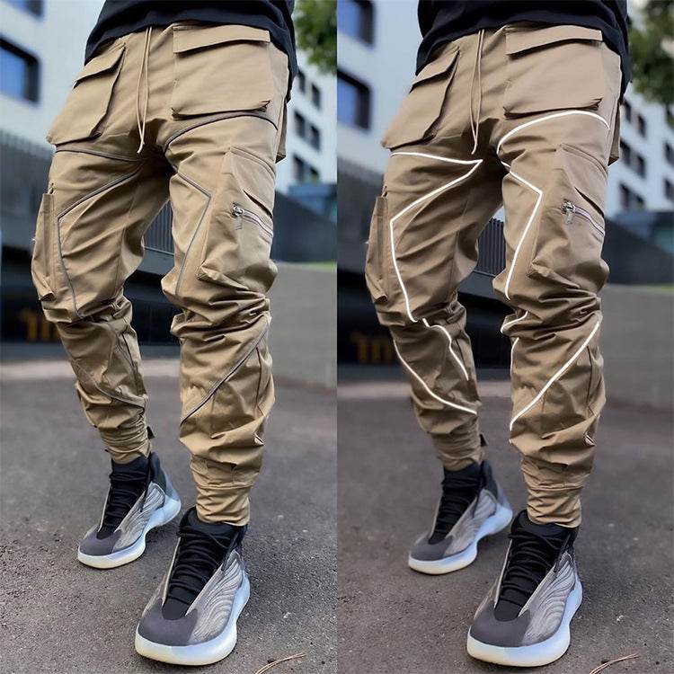 Autumn new casual pants men's Korean fashion brand Khaki