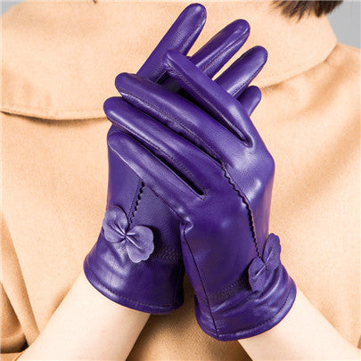 Woman Gloves Violet