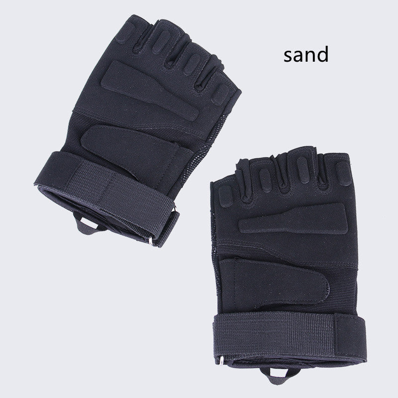 Fitness Camo Gloves Touch Screen Tactical Long Finger Gloves Sand