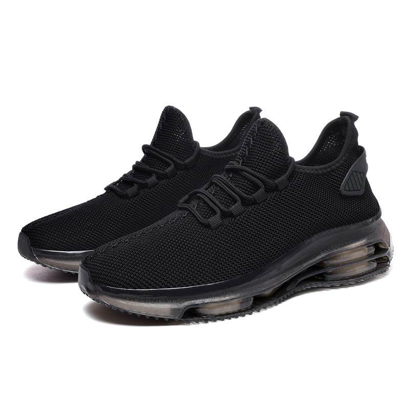 Men's Woven Mesh Sports Casual Shoes Black