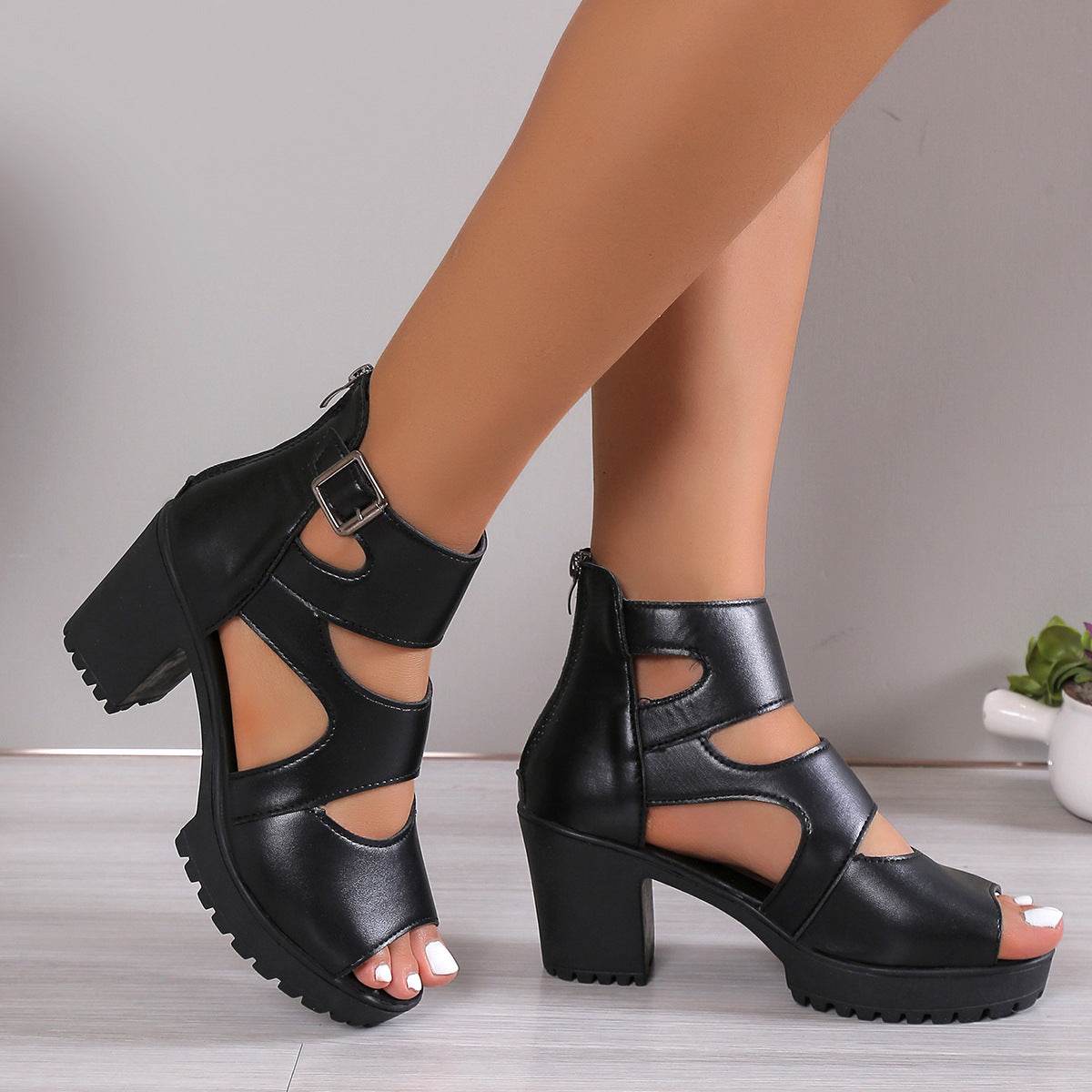 Women's Stylish Platform High Heel Platform Sandals