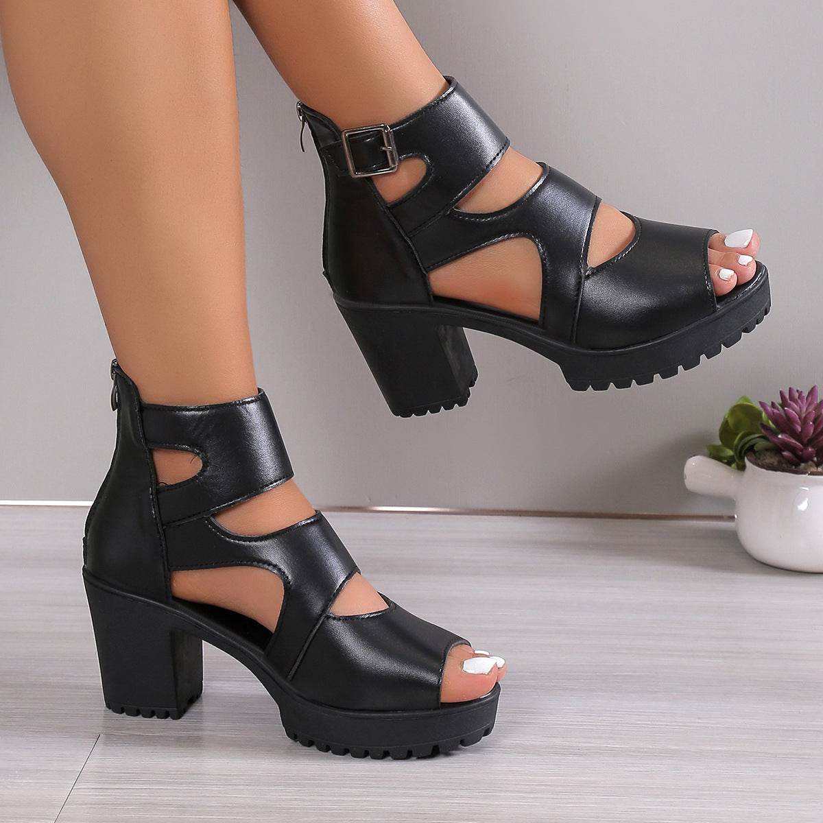 Women's Stylish Platform High Heel Platform Sandals