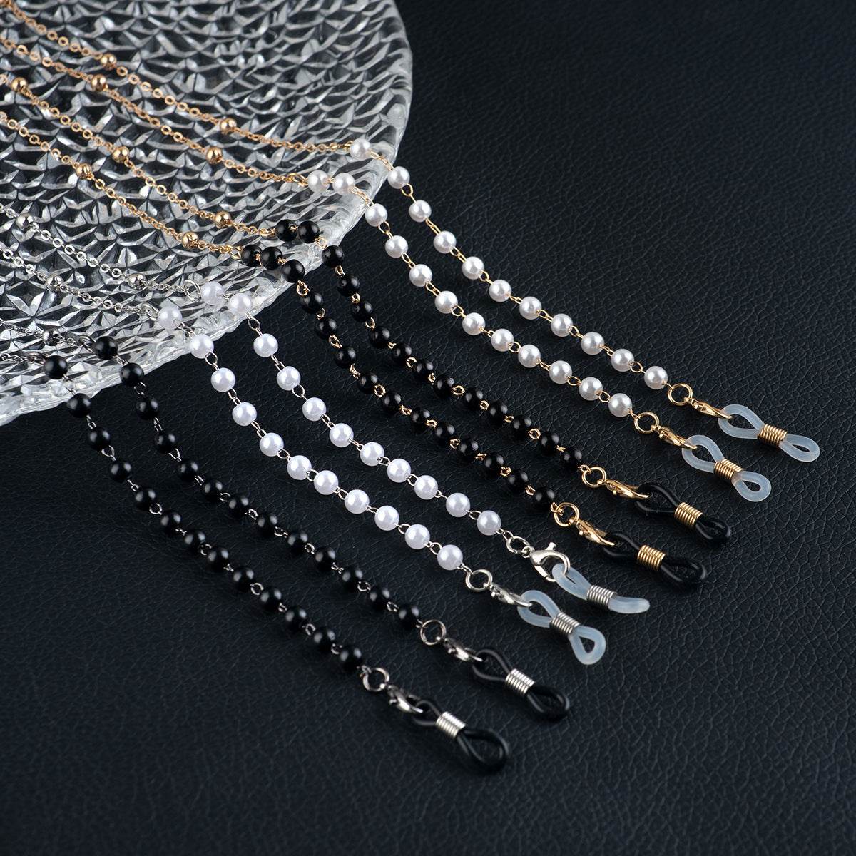 Glasses Hanging Chain Pearl Pendant Sunglasses Chain Lolita