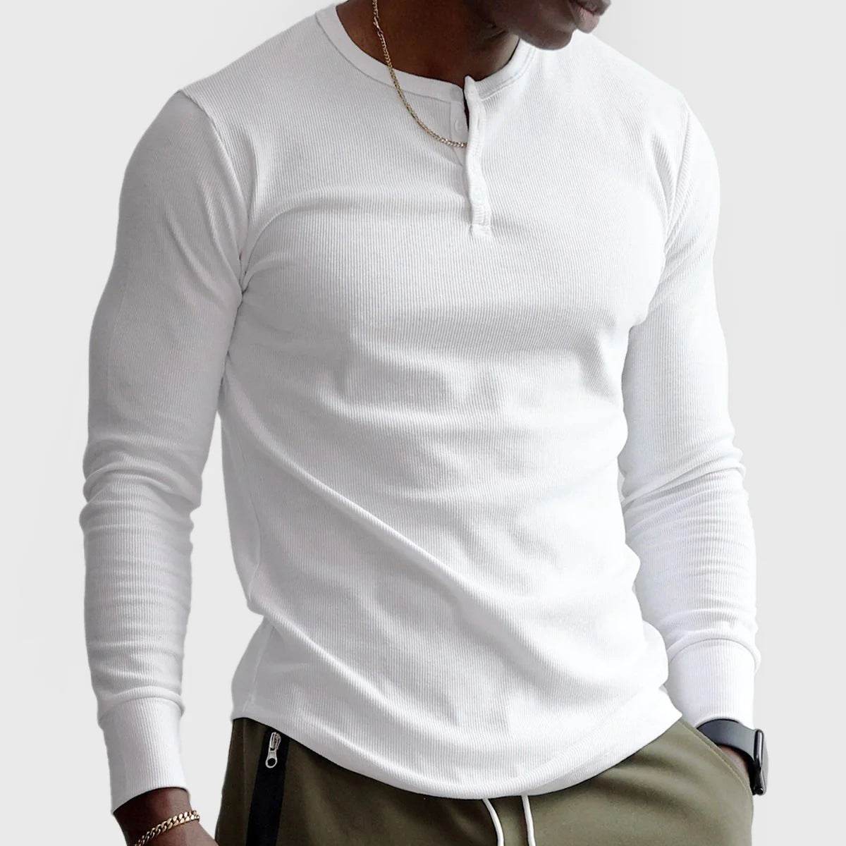 Sports T-shirt Men's Slim Fit Radian Workout Long Sleeve