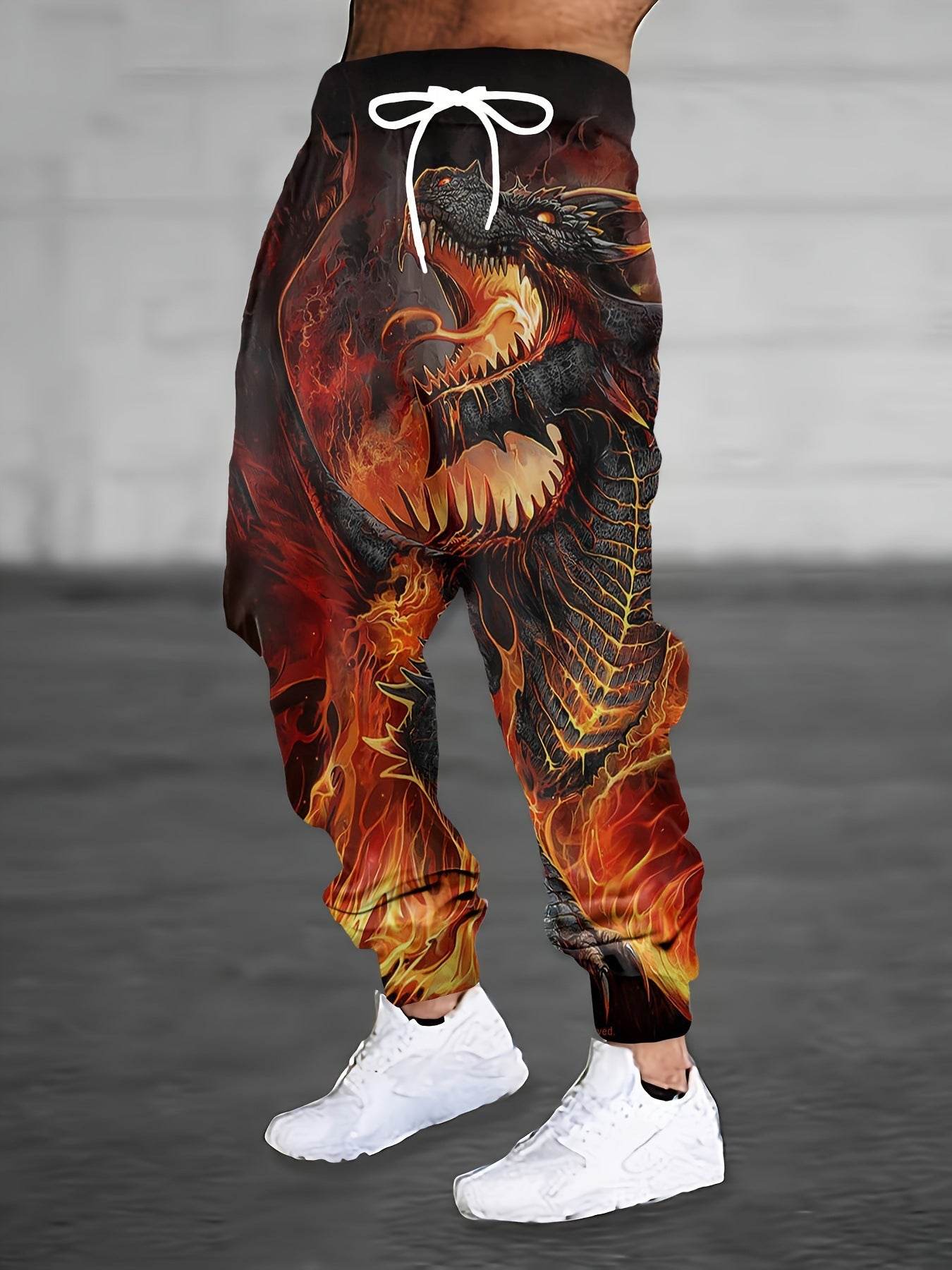 Men's Colorful Printing Sports Casual Sweatpants CK140349