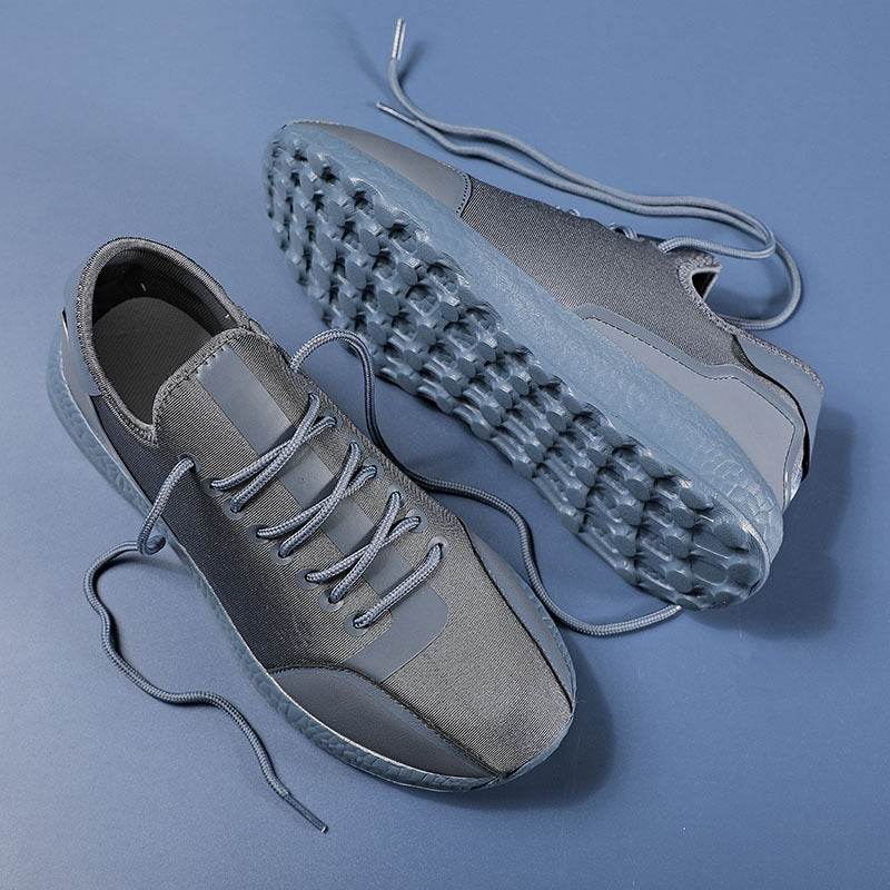 Casual Breathable Outdoor Sports Lightweight Running Men's Single Shoes Gray